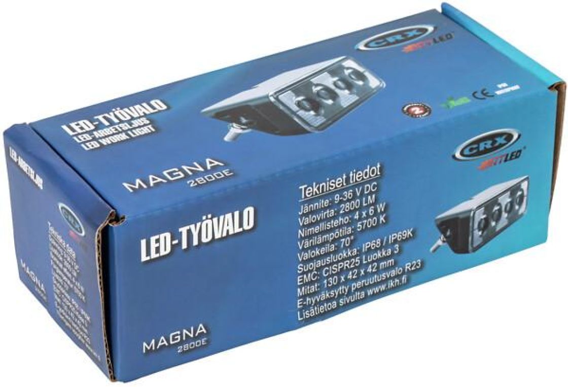 TYÖVALO LED MAGNA 2800P Mikrokulma verkkokauppa