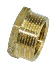 Supistusnippa 1¼"-1" messinki