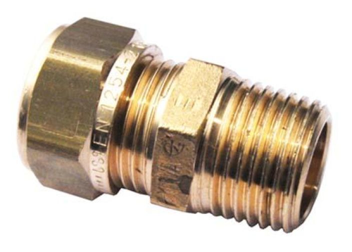 Puserrusliitin ulkokierre 1/2&quot; - 18