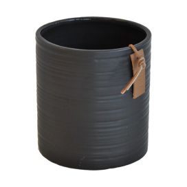 Finnmari Keraaminen Kukkaruukku Musta