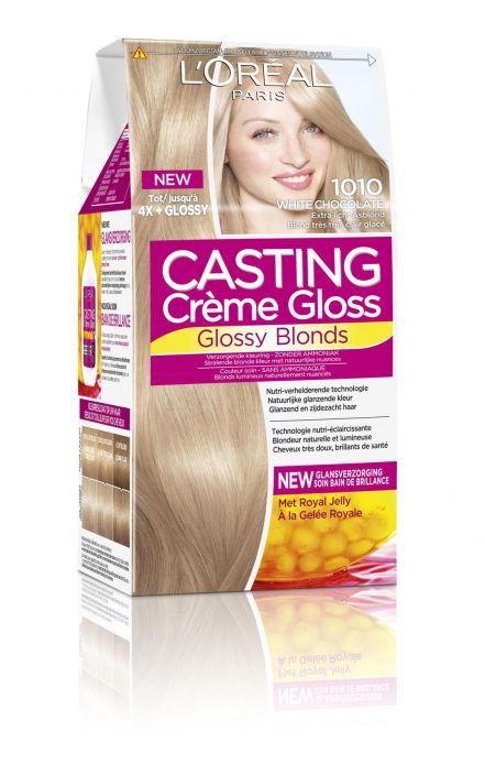 L'Oreal Casting Creme Gloss 1010 erittain kirkas vaalea tuhka kevytvari Casting Creme Gloss sopii taydellisesti sinulle, kun