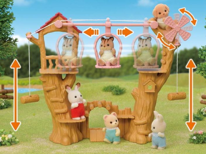 Sylvanian families Vauvojen köysirata tuotekuva 2