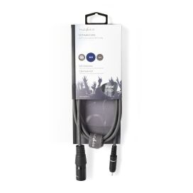 Nedis XLR-Audiokaapeli Uros – RCA, Uros 1,5M