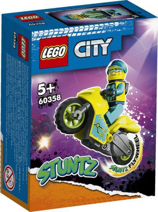 Lego City Cyberstunttipyora