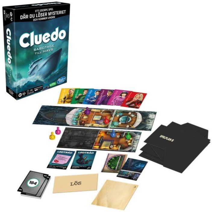 Cluedo Tuhotyo Avomerella SV