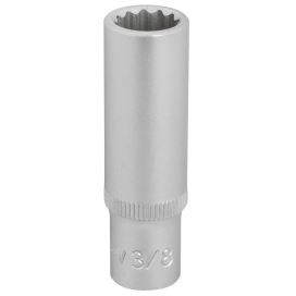 IKH HYLSY 1/4" 12-KULMA 3/8" PITKÄ (50MM)