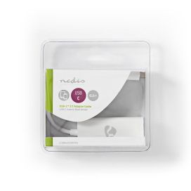 Nedis Nedis USB Type-C -Sovitinkaapeli | Type-C, Uros - RJ45 (8P8C), Naaras | 0,2 m | Valkoinen
