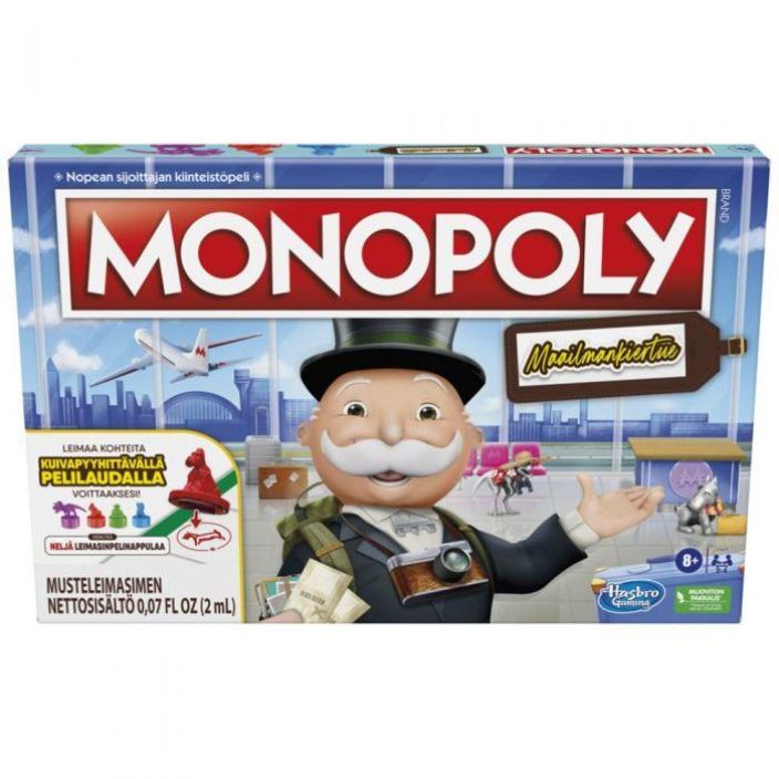 MONOPOLY MATKUSTA MAAILMANYMPARI (FI)