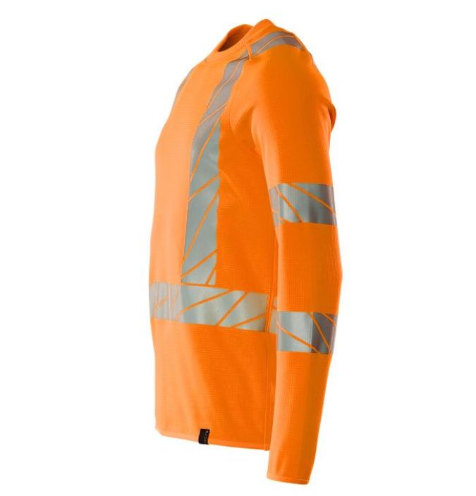 MASCOT miesten Svetari ACCELERATE SAFE hi-vis oranssi Kankaan etupuoli on polyesteria, joka kestaa kulutusta ja sailyttaa