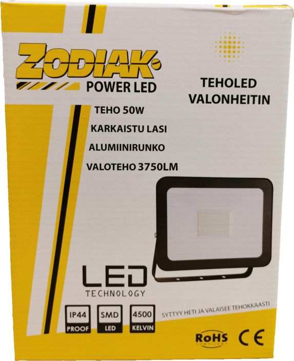 Zodiak  50W Led valonheitin tuotekuva 1
