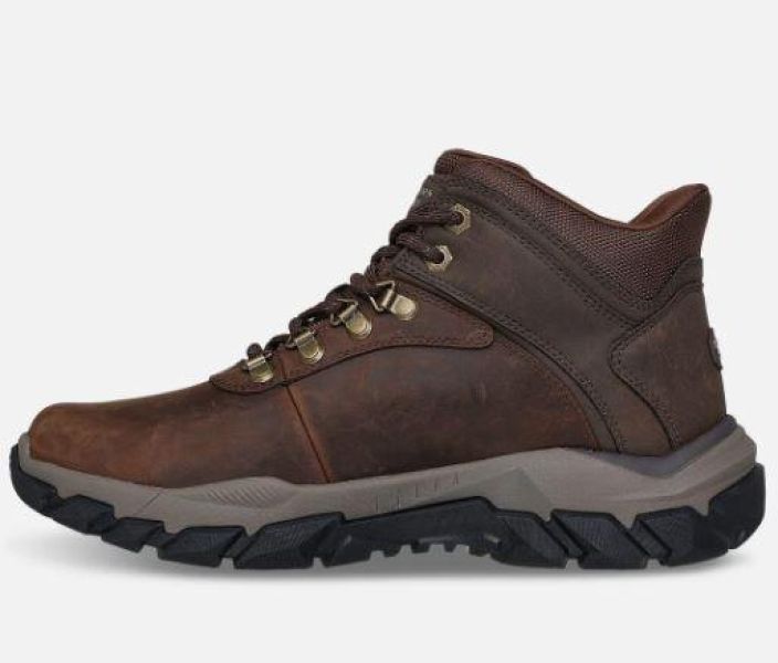 Skechers miesten Relaxed Fit: Slip-ins: Santoro - Relic - Waterproof - Ruskea tuotekuva 2