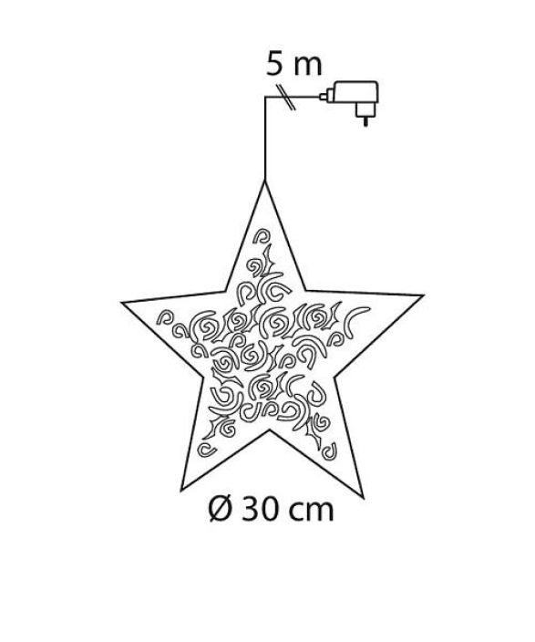 LIANA LED-METALLITAHTI VALKOINEN