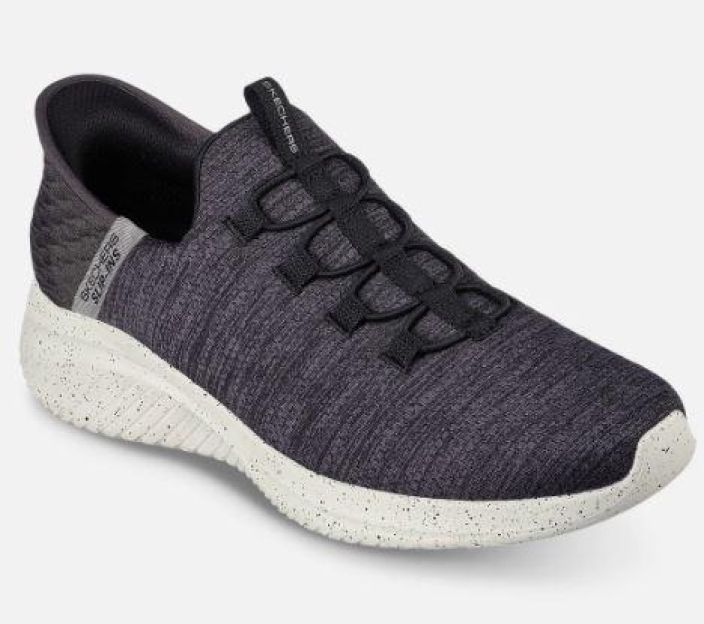 Skechers miesten Slip-ins: Ultra Flex 3.0 – Right Away Musta Slip-ins: Ultra Flex 3.0 - Right Away -kenkien paallinen on