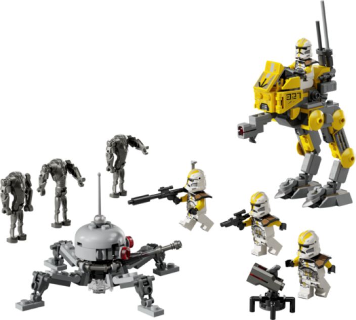 LEGO 327. taivasjoukon kloonisotilaat ‑taistelupaketti tuotekuva 1 LEGO 327. taivasjoukon kloonisotilaat ‑taistelupaketti tuotekuva 1