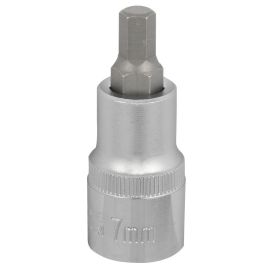 KUUSIOKOLOKÄRKIHYLSY 1/2" S2 7MM