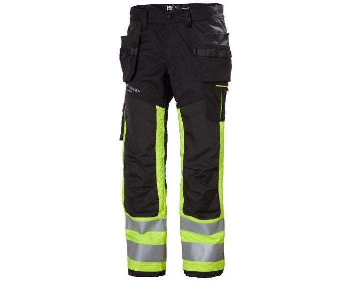 Helly Hansen Workwear Tyohousu RT Alna 2.0 Keltainen Luokan 1 Alna 2.0 -riipputaskuhousuissa on kaytetty joustavaa kangasta