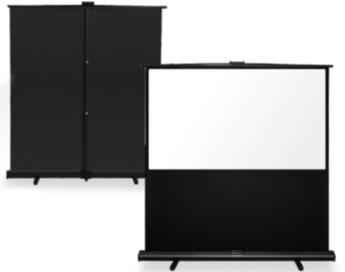 Portable pull-up screen 16:9 60 in, 133x75cm 16:9 60 in, 133x75cm