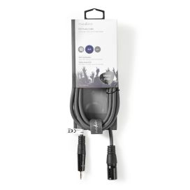 Nedis XLR-Audiokaapeli Uros – Uros, 3,5 mm 3M