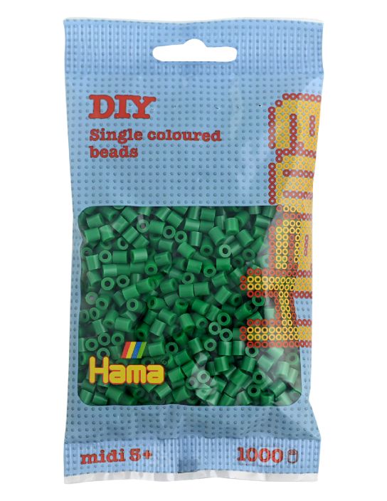 Hama-Helmet Midi 1000kpl vihrea Hama-Helmet Midi 1000kpl vihrea