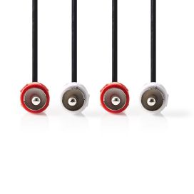 Nedis stereoaudiokaapeli 2x RCA - 2x RCA 2M