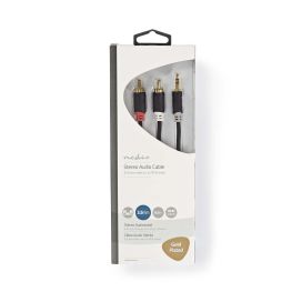 Nedis Nedis Stereoäänikaapeli | 3.5 mm uros | 2x RCA uros | 0.50 m