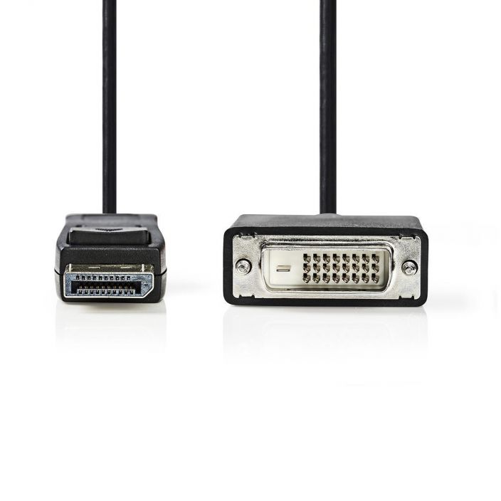Nedis DisplayPort – DVI-D kaapeli 2M Tama kaapeli muuntaa DisplayPort-signaalit DVI-signaaleiksi. Ihanteellinen kytkettaessa