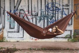 Ticket To The Moon Original Hammock Single Chocolate