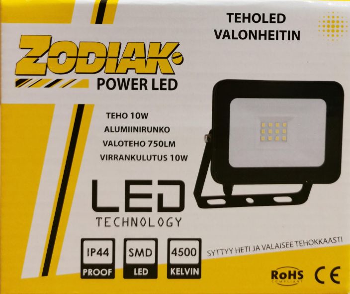Zodiak 10W Led valonheitin  tuotekuva 1