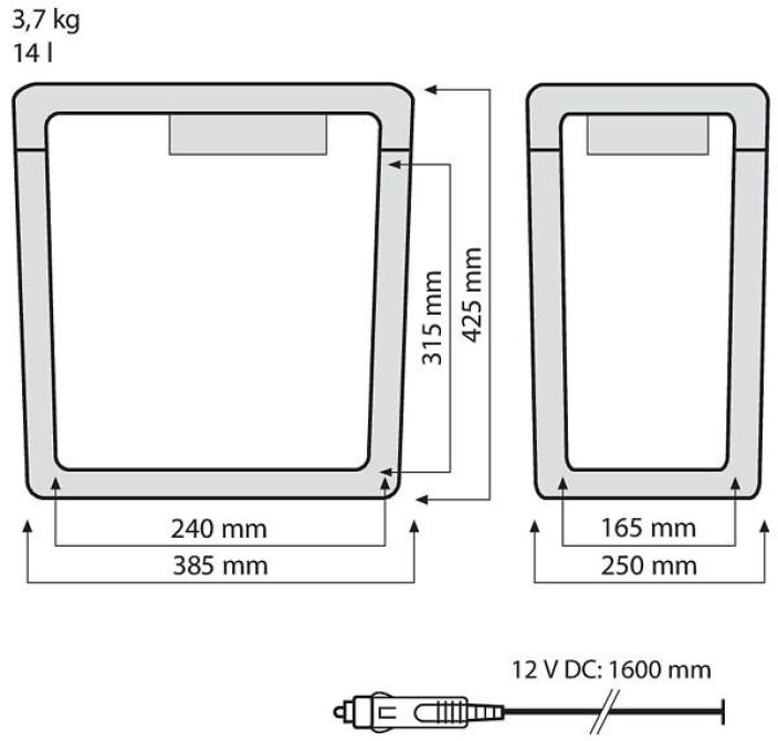 AIRAM COOL 14L 12V