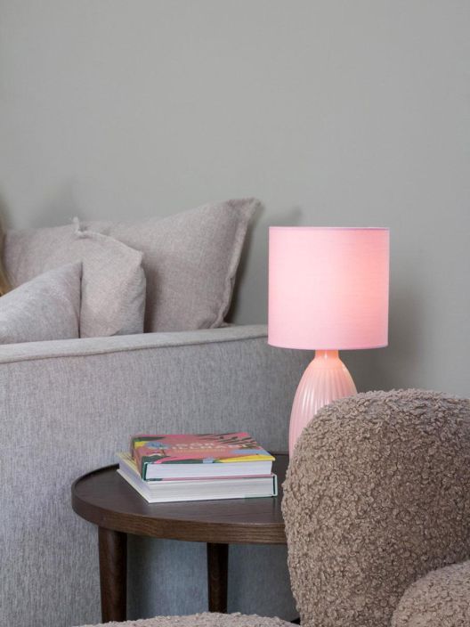 PR Home Uno Pöytävalaisin Roosa 37cm tuotekuva 2