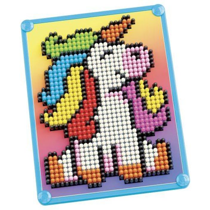Quercetti Pixel Art Basic Yksisarvinen nuppiaskartelu tuotekuva 1 Quercetti Pixel Art Basic Yksisarvinen nuppiaskartelu tuotekuva 1