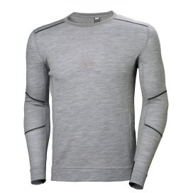 Helly Hansen Lifa Merino Crewneck harmaa aluspaita