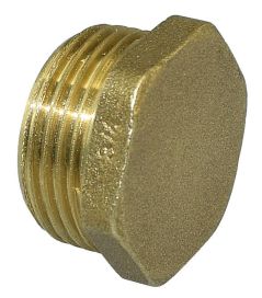 Tulppa 3/4" messinki