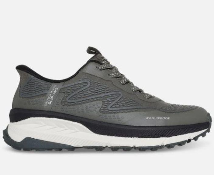 Skechers naisten Slip-ins: Switch Back - Mist - Waterproof - Olive tuotekuva 1 Skechers naisten Slip-ins: Switch Back - Mist - Waterproof - Olive tuotekuva 1