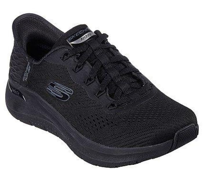 Skechers naisten Arch Fit 2.0 Slip-Ins Musta