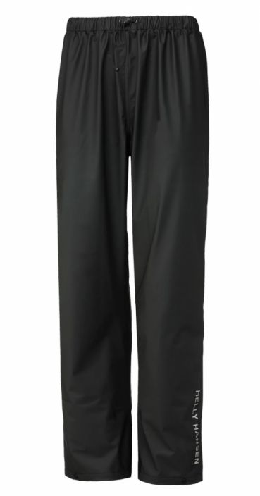 Helly Hansen Work Wear Voss Vedenpitavat Sadehousut mustat Voss-housut on valmistettu taysin tuulenpitavasta ja