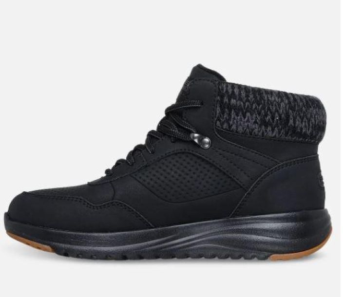Skechers naisten Slip-ins: On-The-Go Stellar Ariana - Waterproof Musta tuotekuva 2