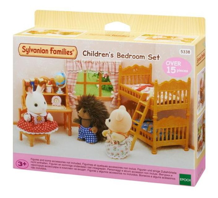 Sylvanian families Maalaistalon lastenhuone kerrossängyllä  tuotekuva 2