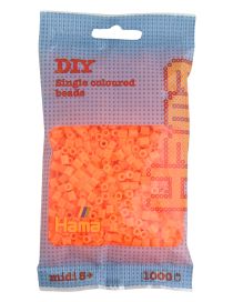 Hama-Helmet Midi 1000kpl neon oranssi
