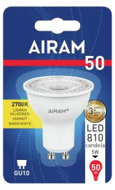 Airam Airam LED-GU10 lamppu 2700K 345lm