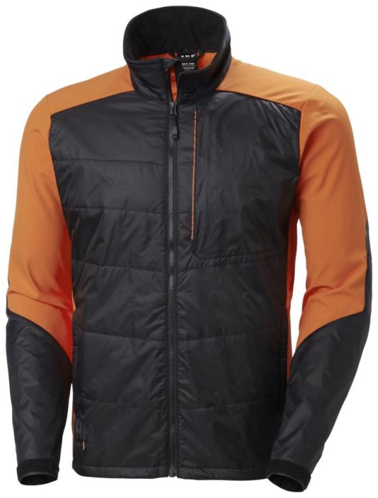 Helly Hansen Kensington tikkitakki musta/oranssi