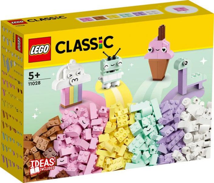 Lego Luovaa hupia pastellivareilla