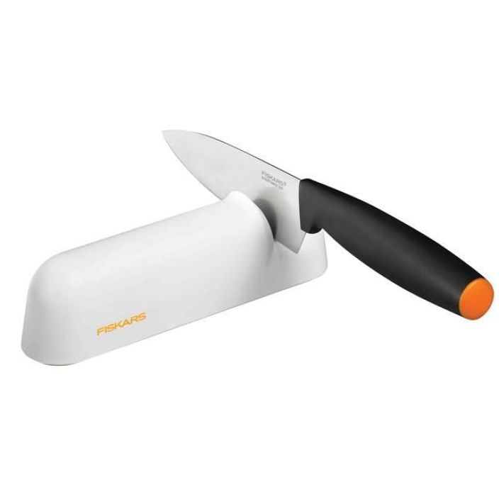 Fiskars Functional Form Roll-sharp veitsenteroitin valkoinen tuotekuva 1