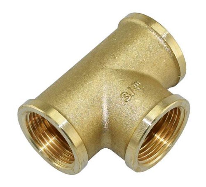T-yhde 3/4&quot; messinki