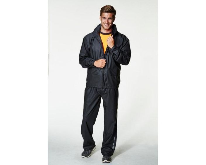 Helly Hansen Workwear Voss sadetakki Musta tuotekuva 1