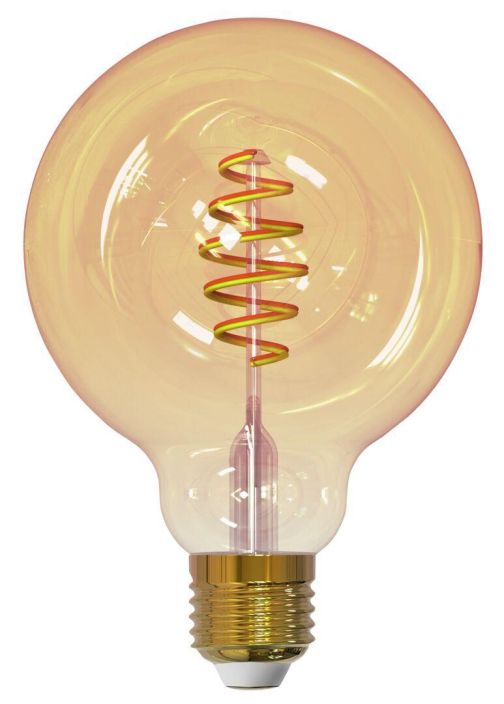 AIRAM SMART GLOBE 95 5,5W KIRKAS, AMBER E27, 350lm 1800-3000K 4713893