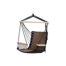 4Living Riippuistuin musta käsinojilla