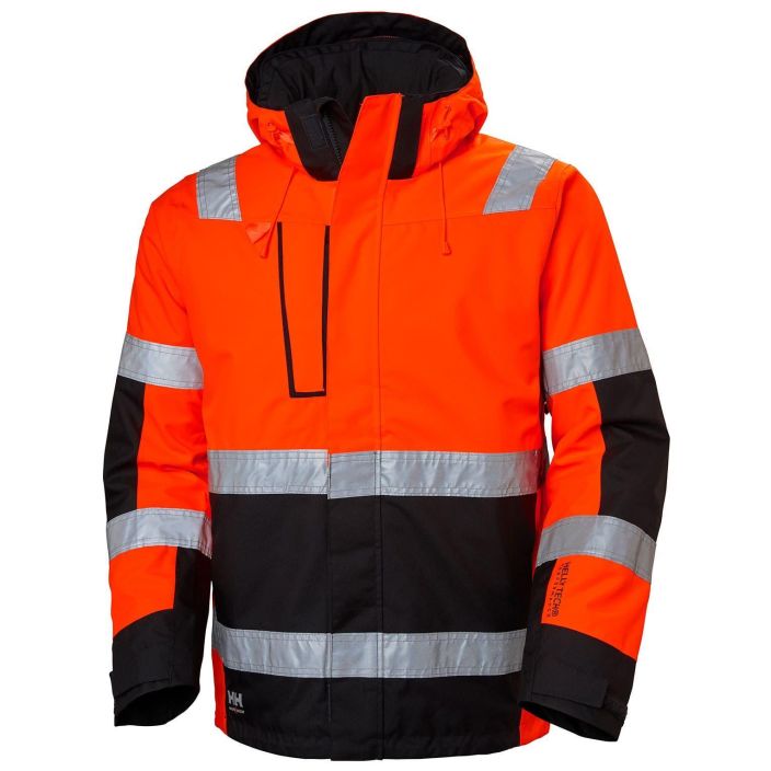 Helly Hansen Talvitakki Alna FL.Orans/T.Harmaa LK3 EN20471