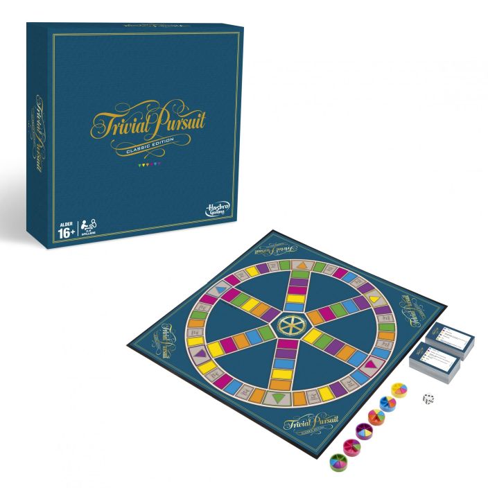 Hasbro Gaming Trivial Pursuit Classic Edition FI peli tuotekuva 1