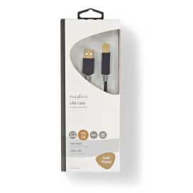 Nedis USB A Uros - USB-B Male kaapeli 3M